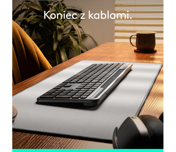 LOGITECH K980 Signature Slim Solar+ 920-013764 - 1367125 - zdjęcie 4